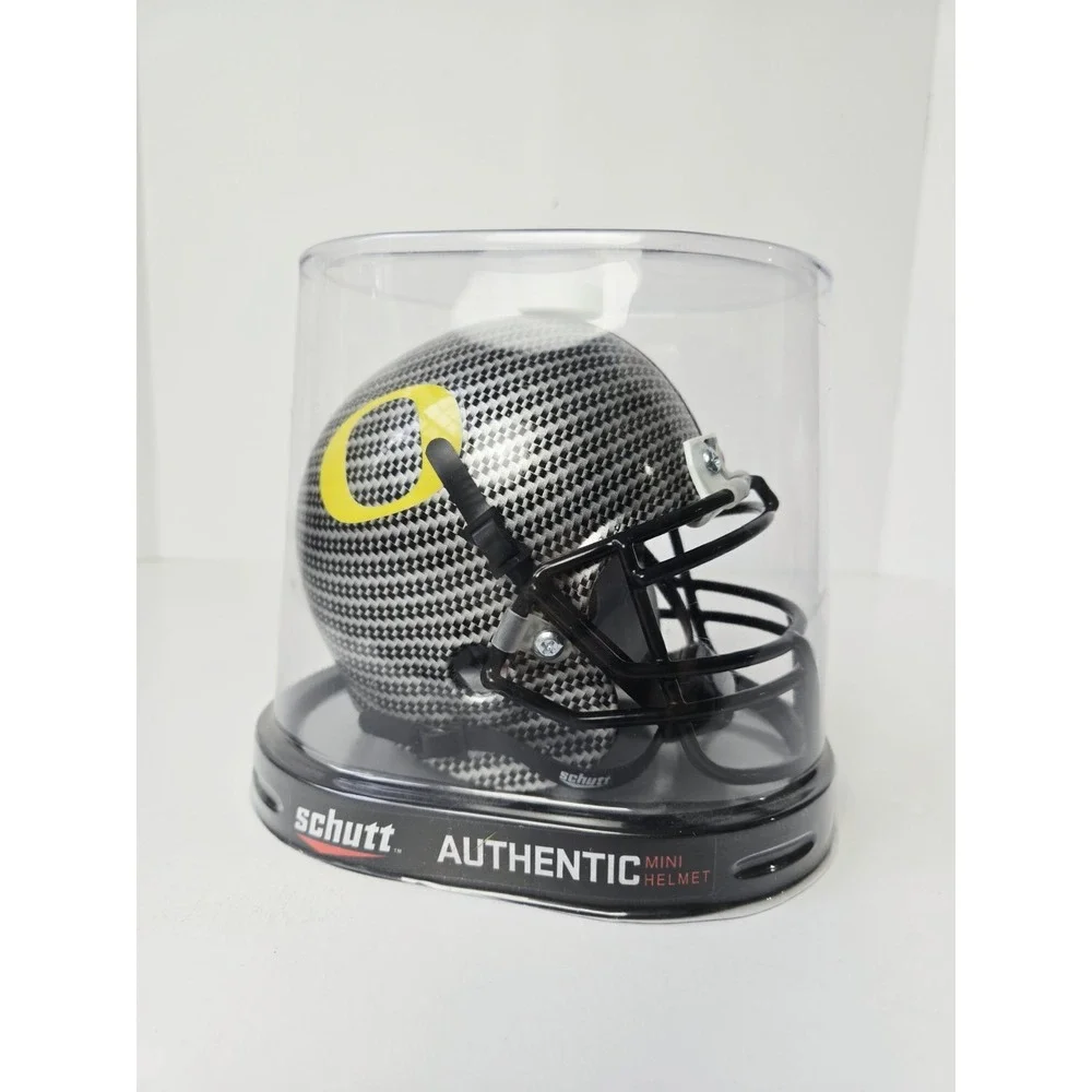 Schutt Mini Helmet Oregon Ducks New carbon fiber NCAA